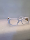 White Designer glasses